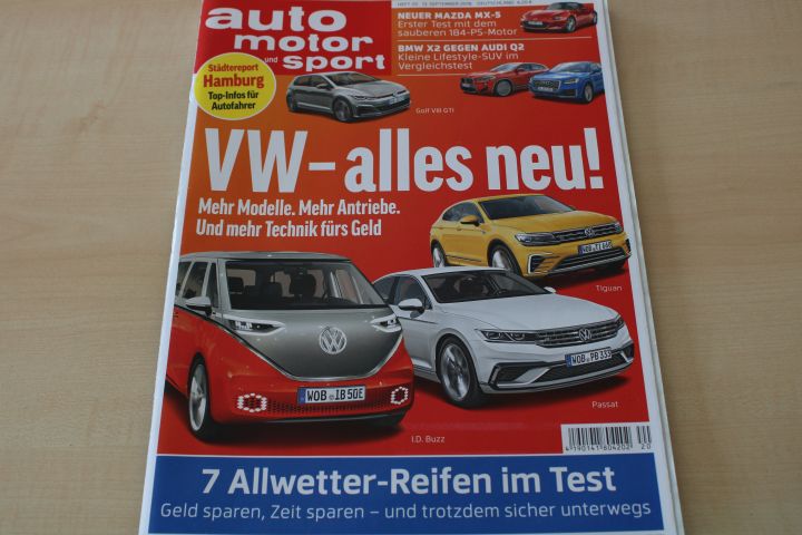 Deckblatt Auto Motor und Sport (20/2018)